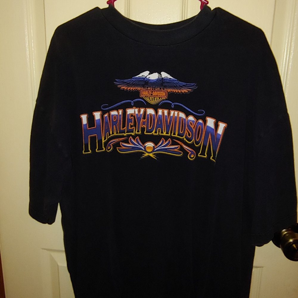 Mens Size XL Harley Davidson Short Sleeve Shirt